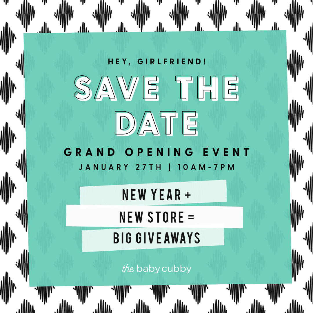 A New Year + A New Store Means A Grand Opening Celebration for The Baby Cubby!