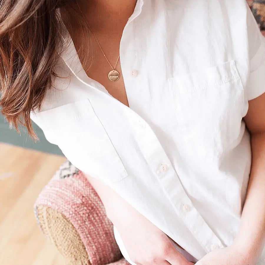 Made by Mary Mama Disc Necklace