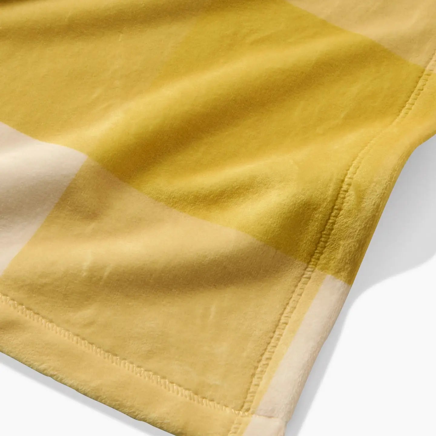 Geometry Baby Butter Blanket - Lemonade Gingham
