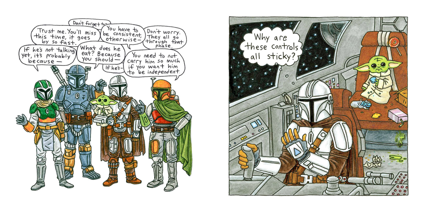 Chronicle Books Star Wars the Mandalorian and Child