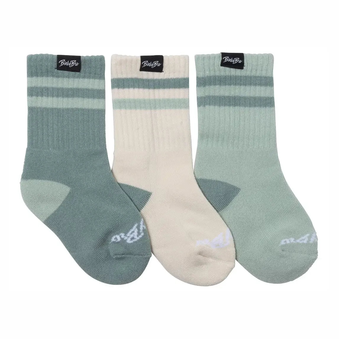 BinkyBro Kids Socks 3-Pack Teal
