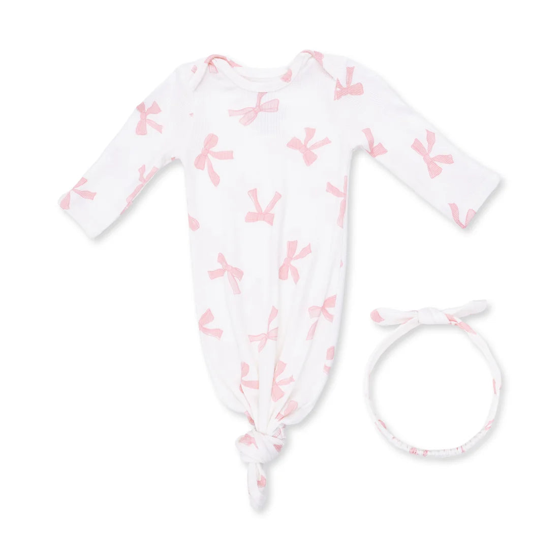 Angel Dear Pretty Bows - Knotted Gown and Knot Headband