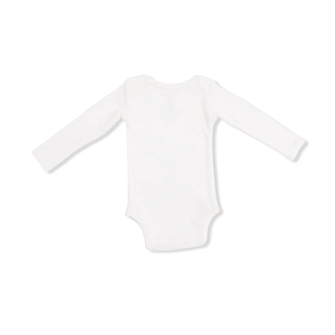Angel Dear Long Sleeve Bodysuit - Solid Sugar Swizzle