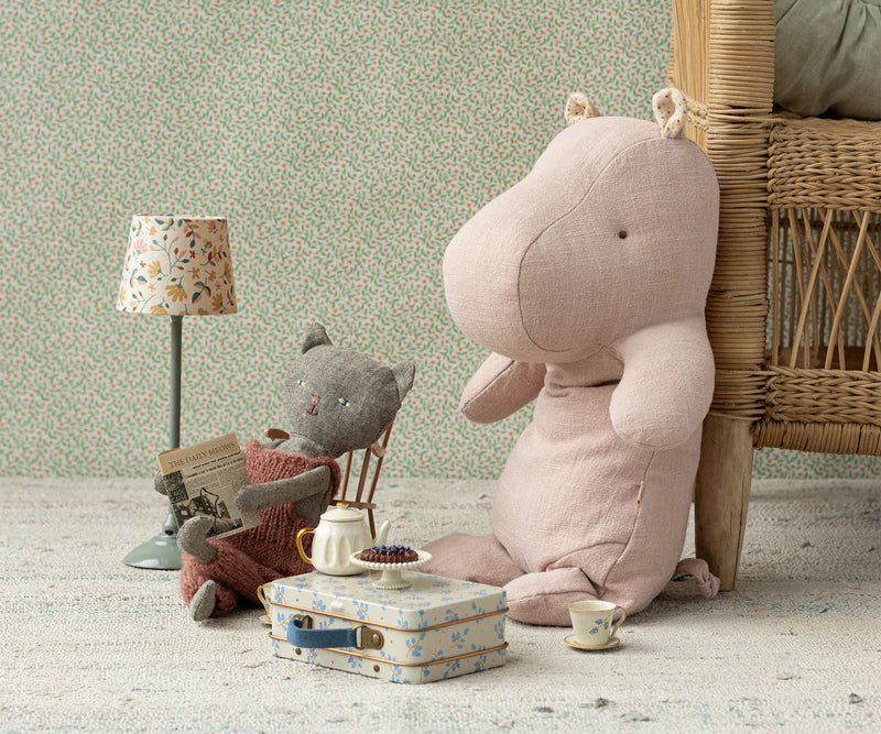Maileg Safari Friends - Light Rose Hippo