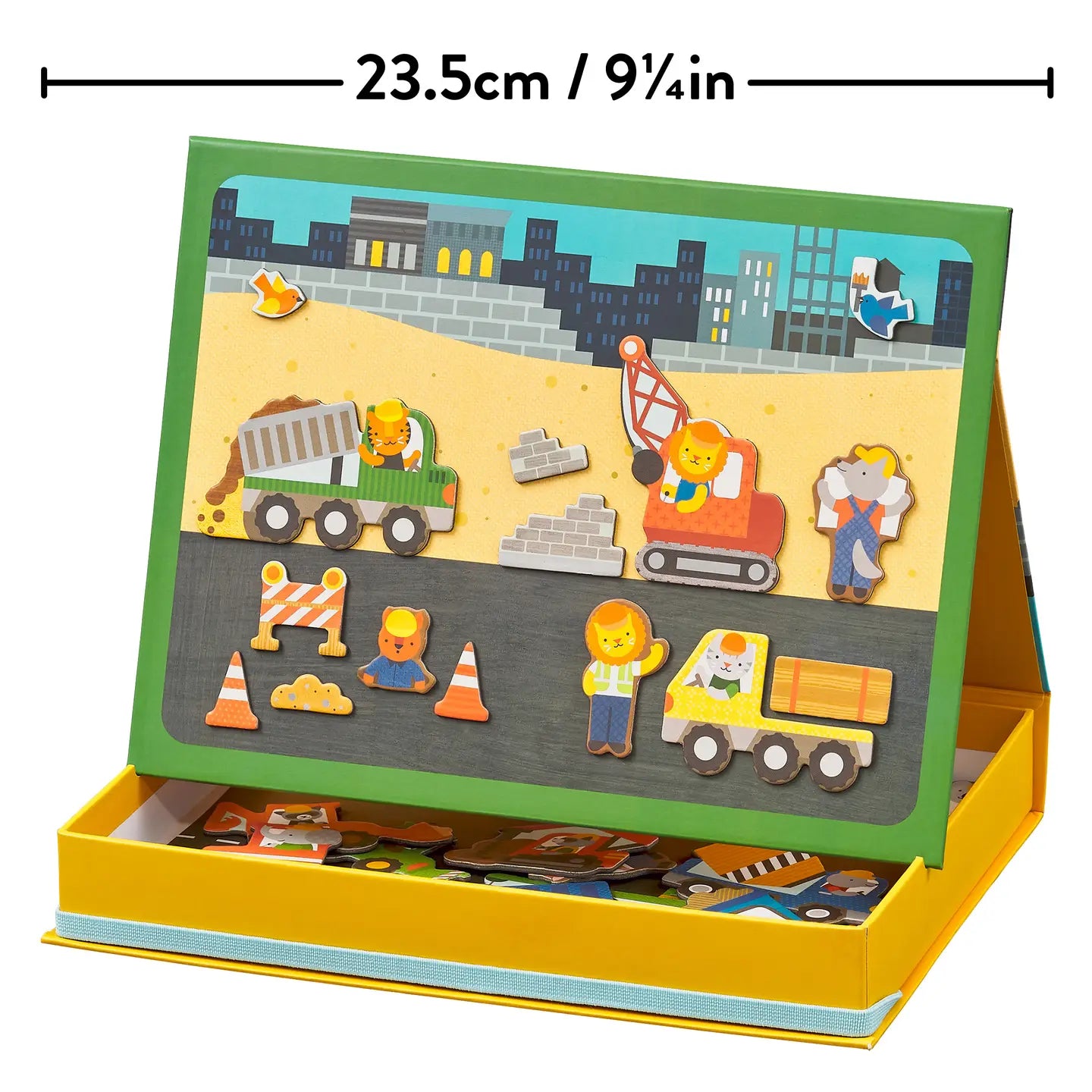 Chronicle Books Construction Site Magnetic Play Scene