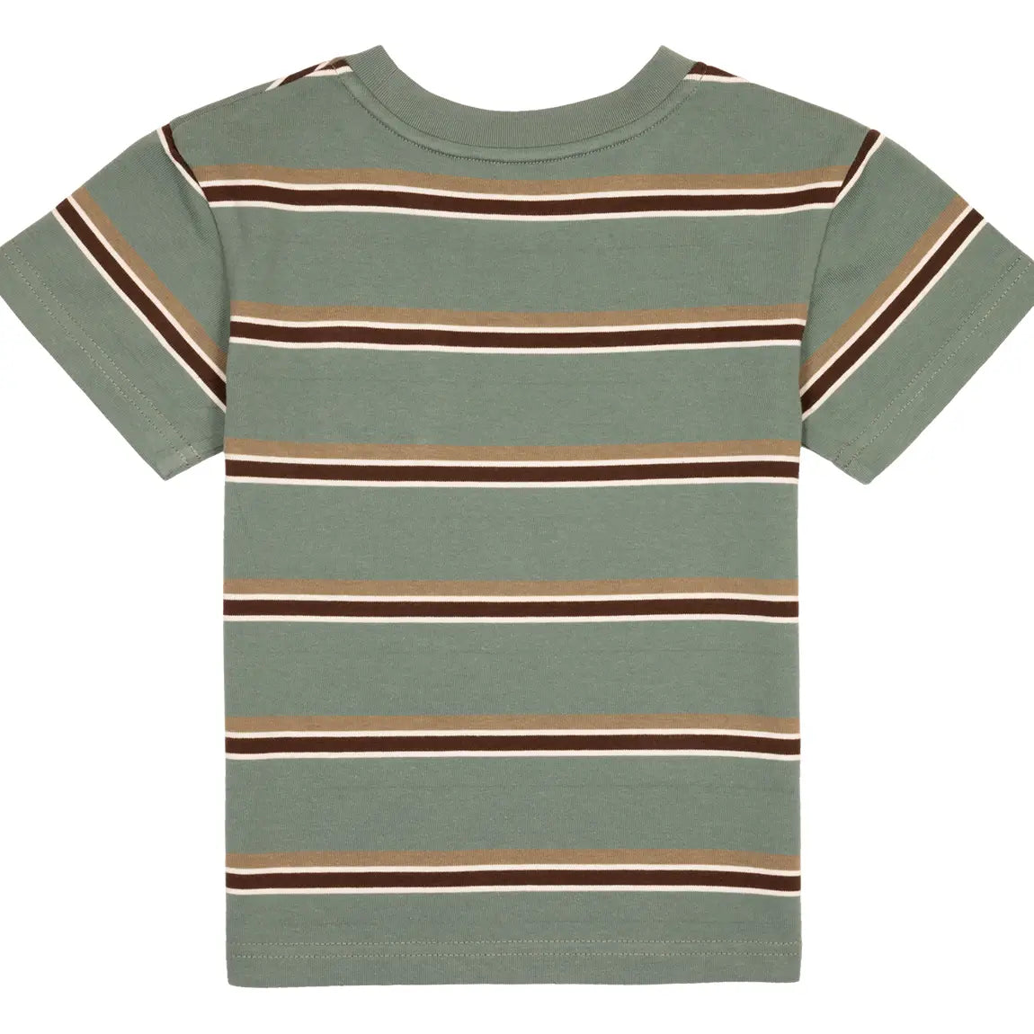 BinkyBro Kids Stripe T-Shirt Finley Stripes - Green