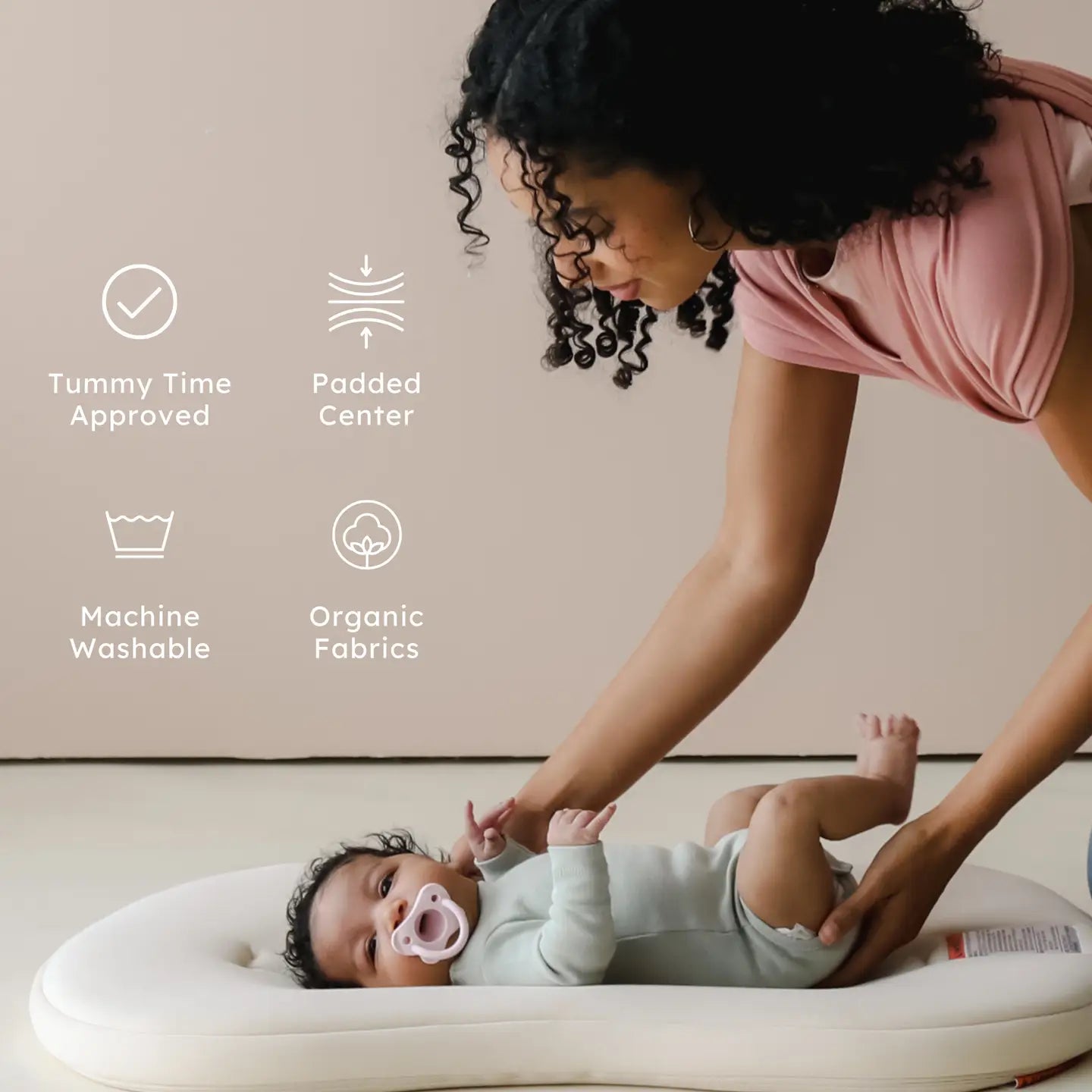 Snuggle Me Organic Infant Lounger Curve