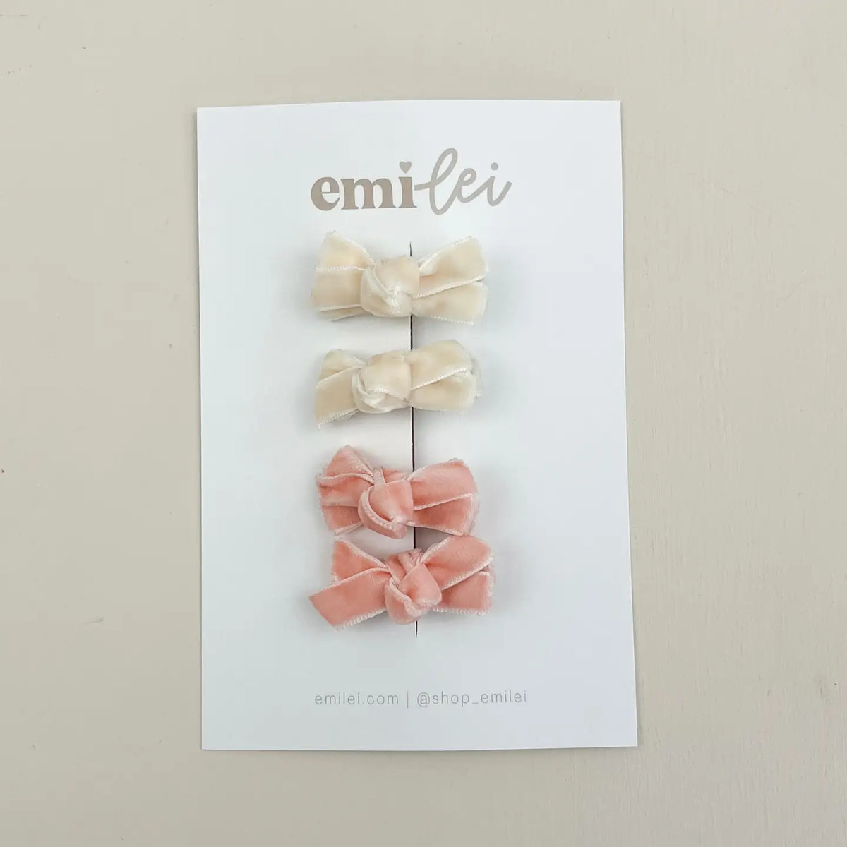 Emi Lei Pigtail Hair Clips - Set of 4