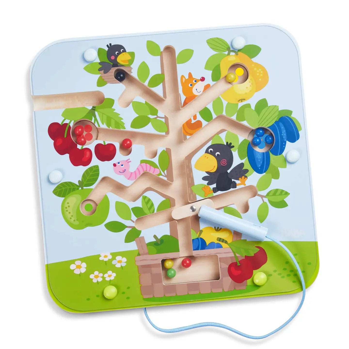 HABA USA Orchard Maze Magnetic Sorting Game