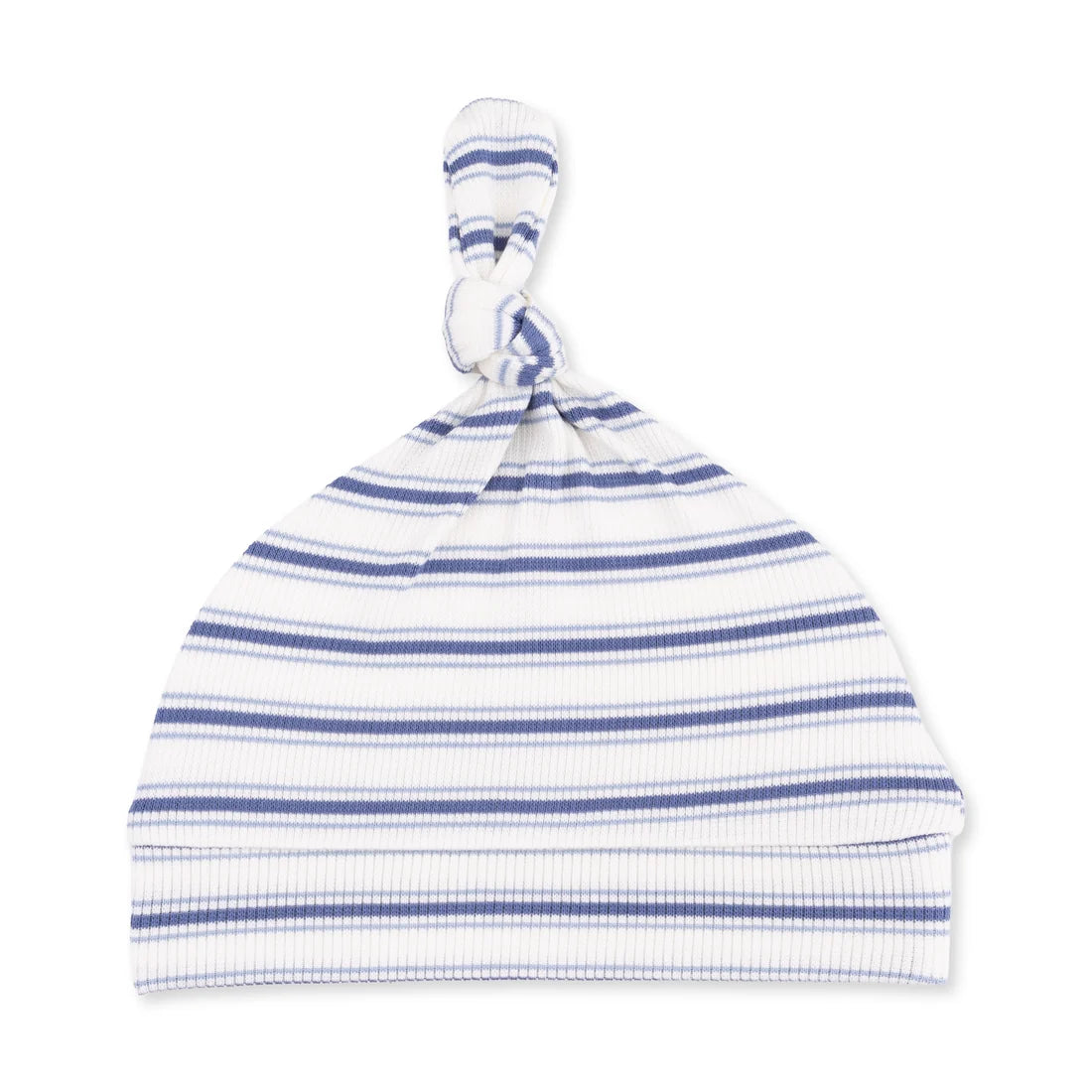 Angel Dear Vintage Stripe Blue - Knotted Hat