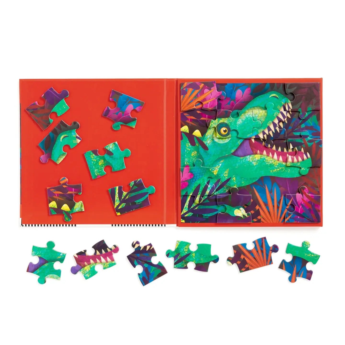 Chronicle Books Dinosaur Roar! Magnetic Puzzles