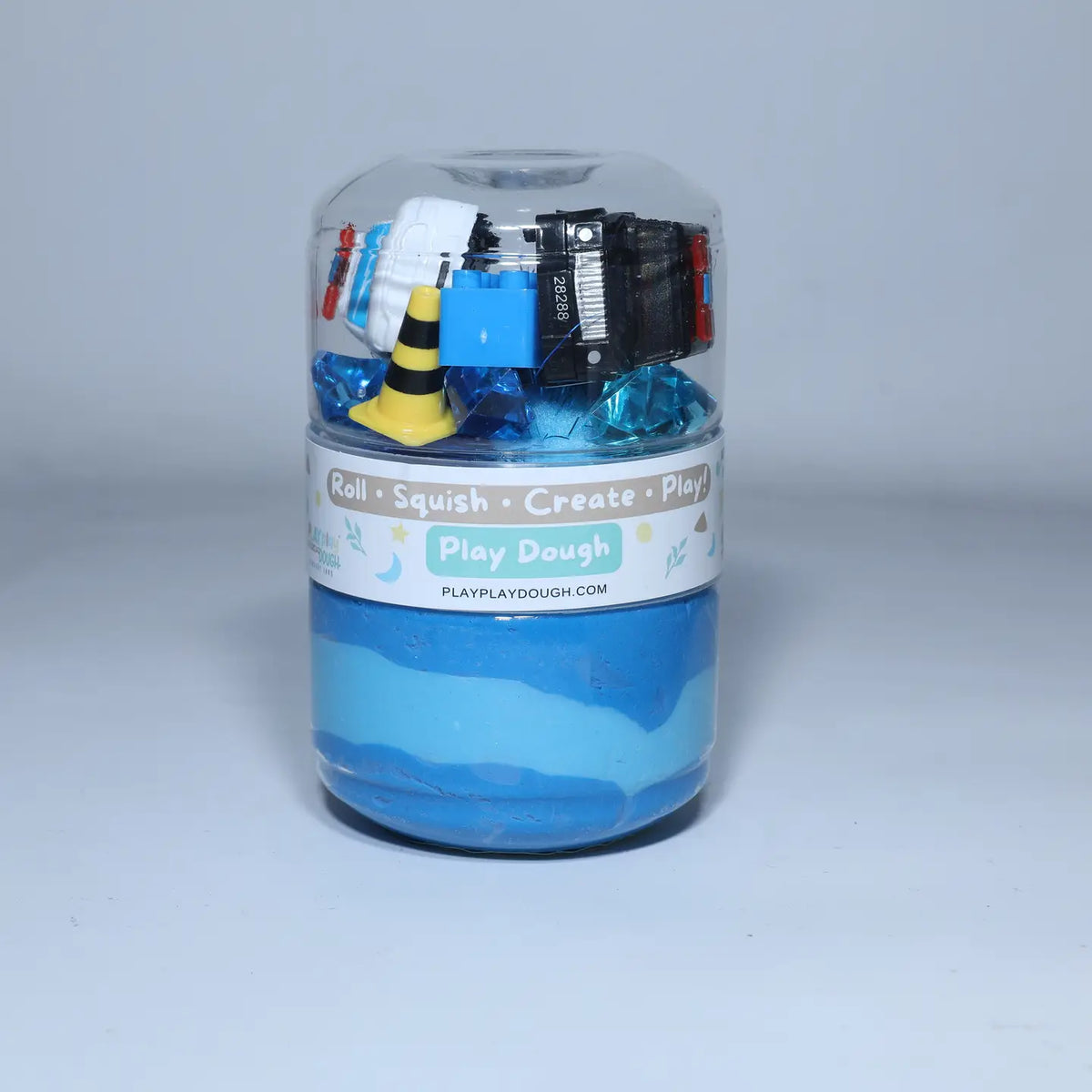 Play Play Dough Police Play Dough Jar