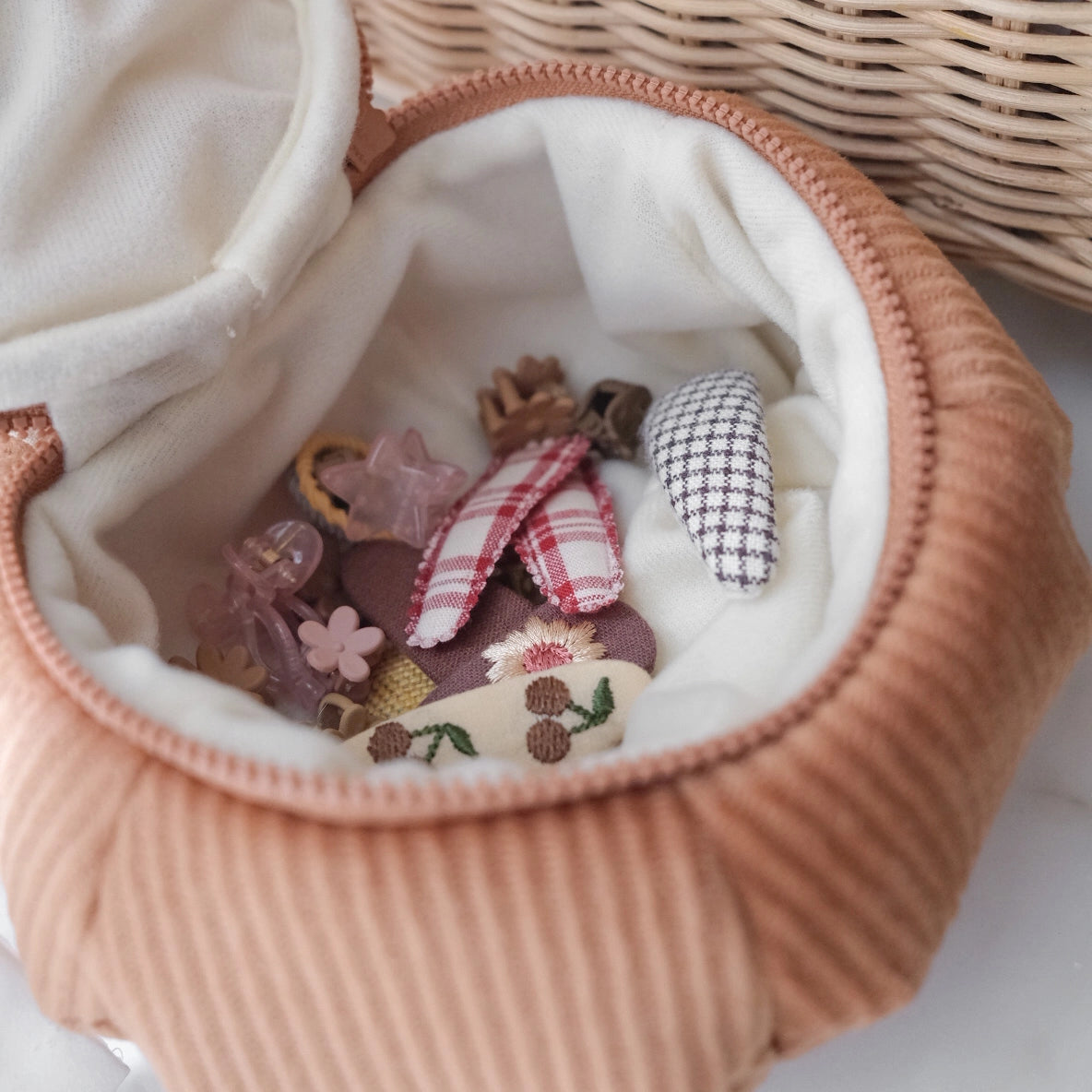 Little Lamb Kind Pumpkin Pouch Toddler Bag