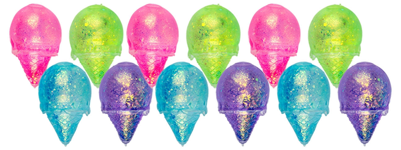 Curious Minds Toys Ice Cream Cone Shaped Stretch Assortment