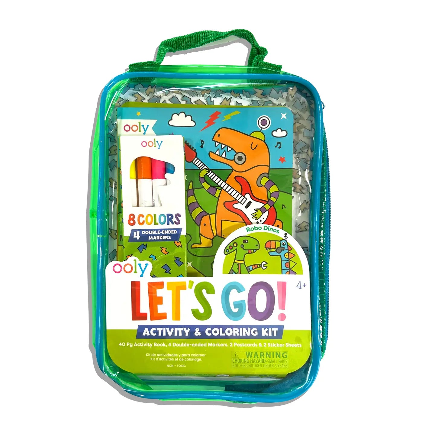 OOLY Let's Go!: Activity & Coloring Kit