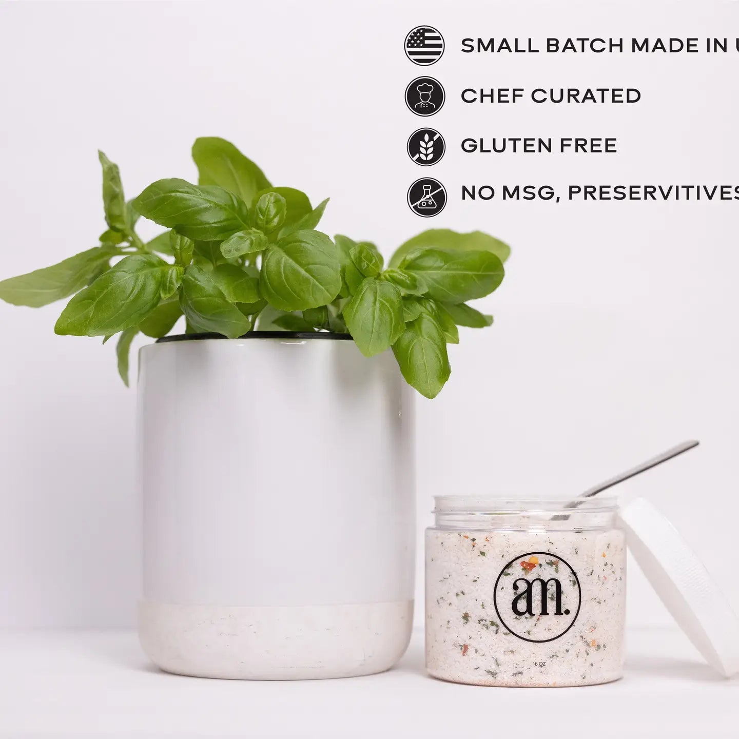 am SALT 12 oz Cooking Salt