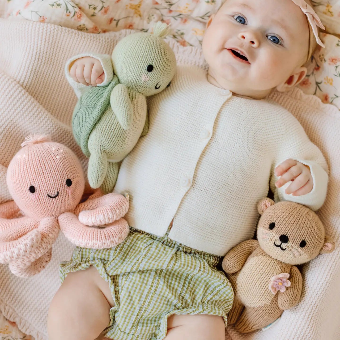 Cuddle and Kind Baby Sea Turtle