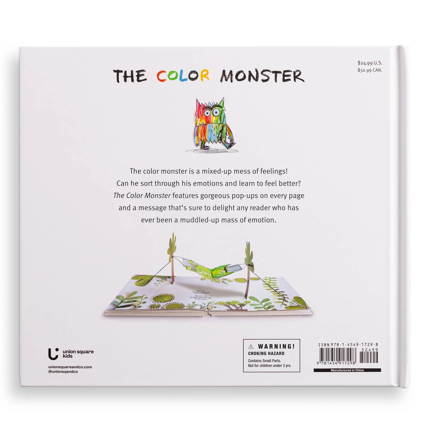 Hachette Book Group The Color Monster: a Pop-Up Book of Feelings