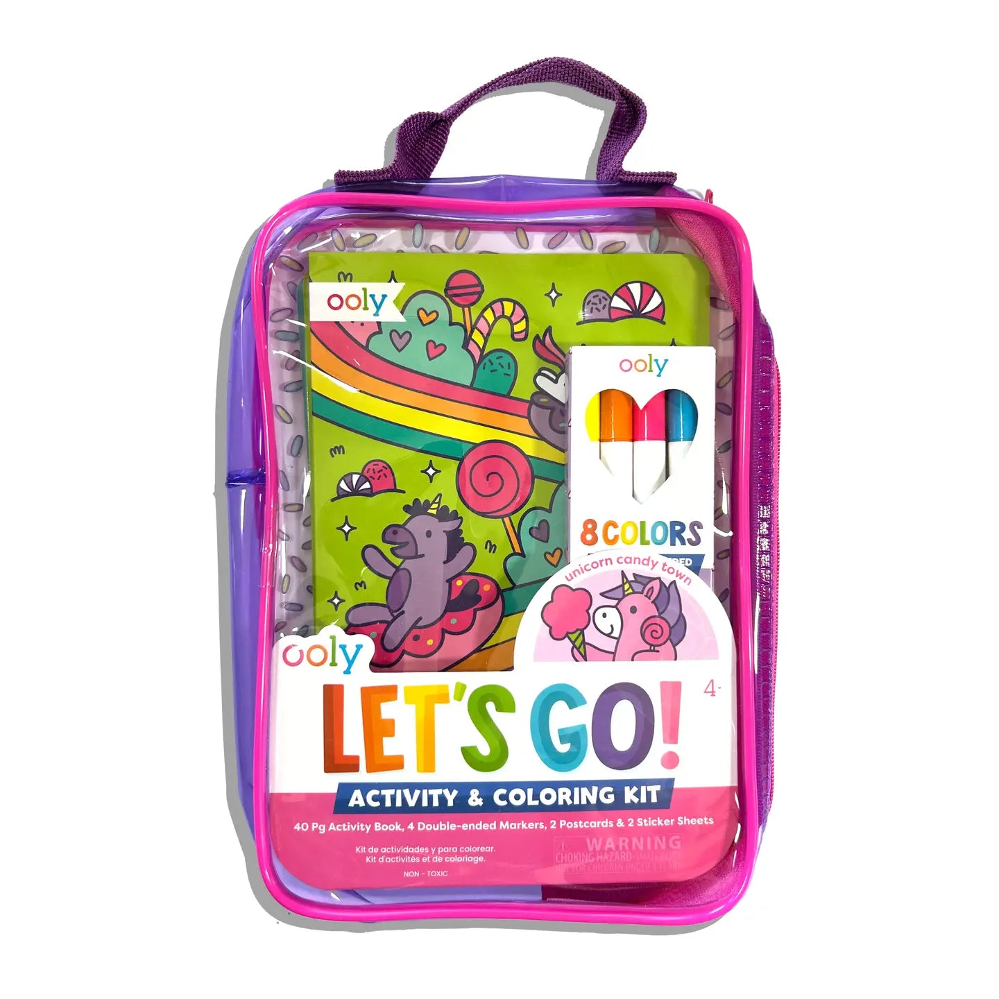 OOLY Let's Go!: Activity & Coloring Kit