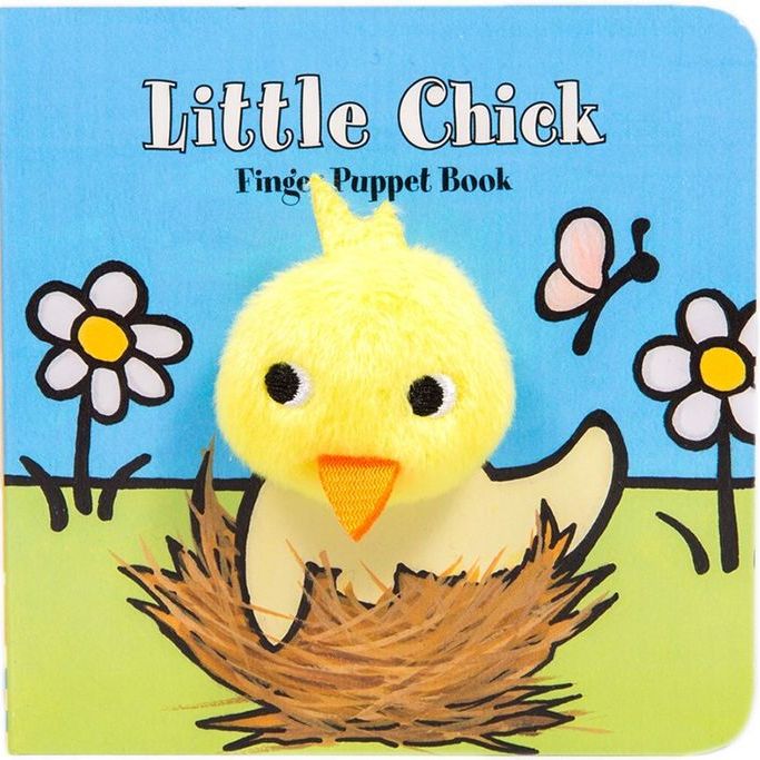 Chronicle Books Finger Puppet Board Book - Little Chick