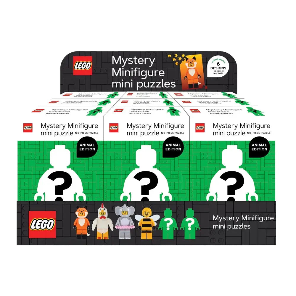 Chronicle Books Lego Mystery Minifigure Puzzles