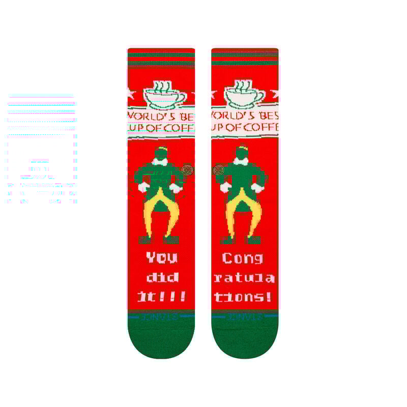 Stance Adult Crew Socks - Elf - World's Best