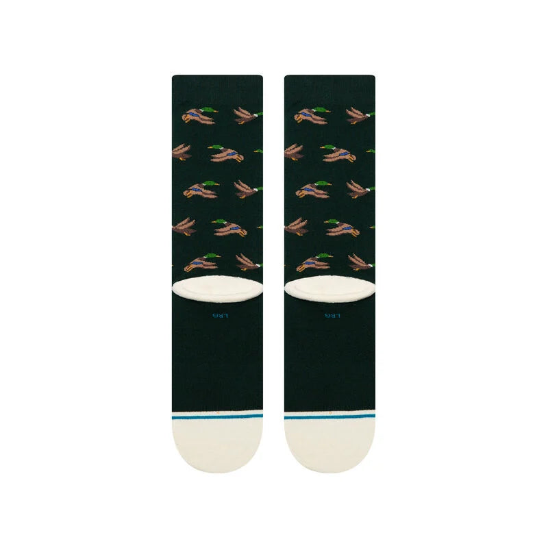 Stance Adult Crew Socks - Huntin Crew - Pine