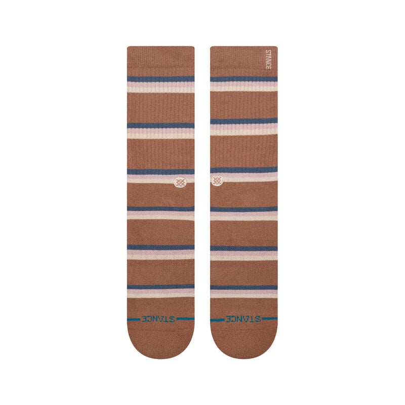 Stance Men's Butter Blend Crew Socks - Strata - Brown