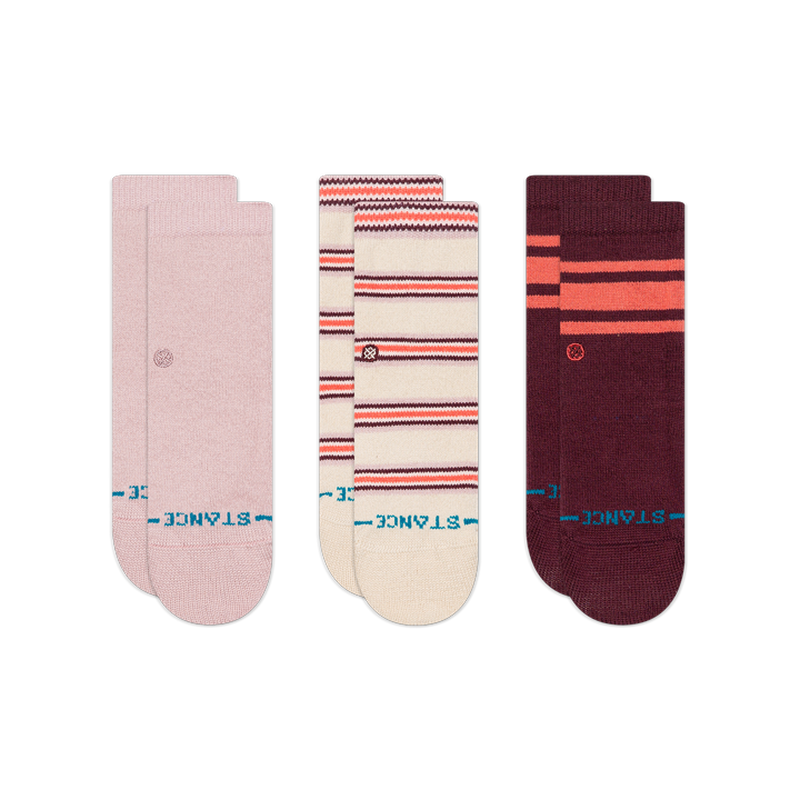 Stance Baby and Toddler Crew Socks - Explorer 3 Pack - Lilac