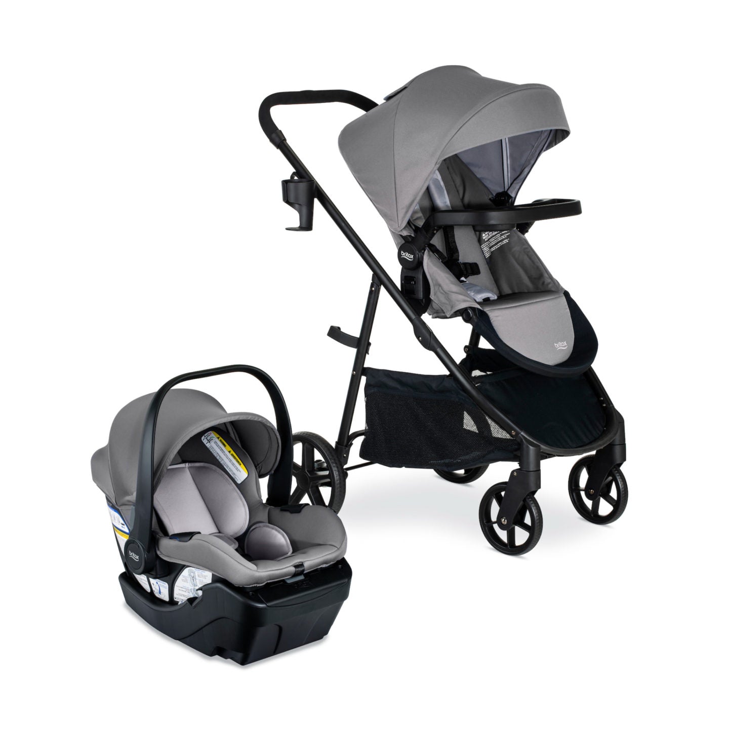 Britax Willow Brook Travel System - Glacier Graphite