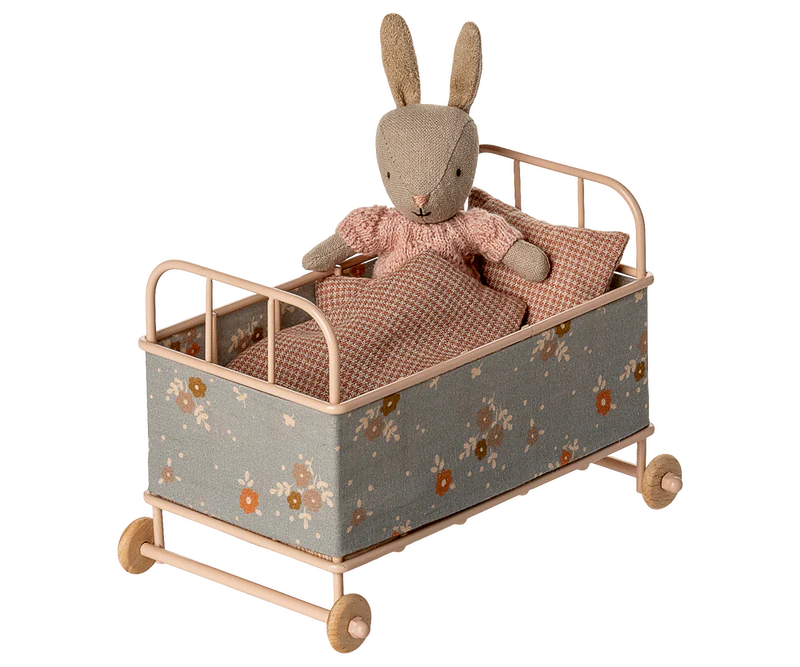 Maileg Micro Cot Bed - Powder
