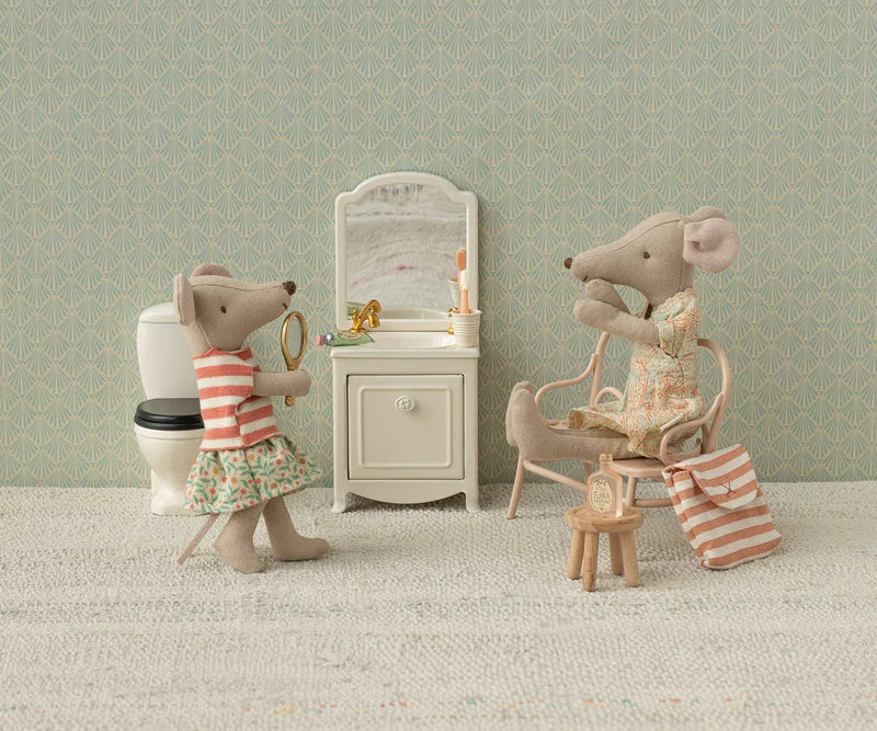 Maileg Tricycle Mouse, Big Sister - Green