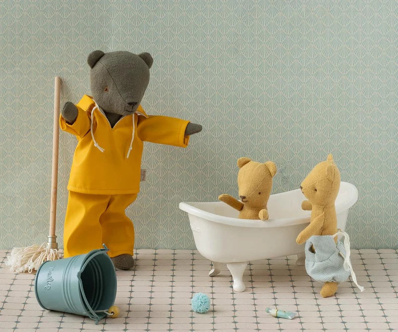 Maileg Teddy Dad - Ash Green