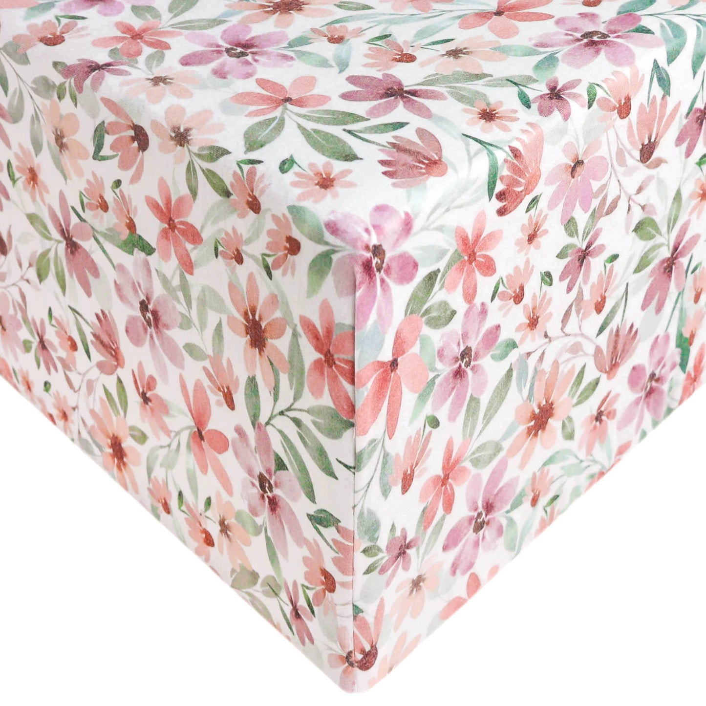 Copper Pearl Premium Crib Sheet