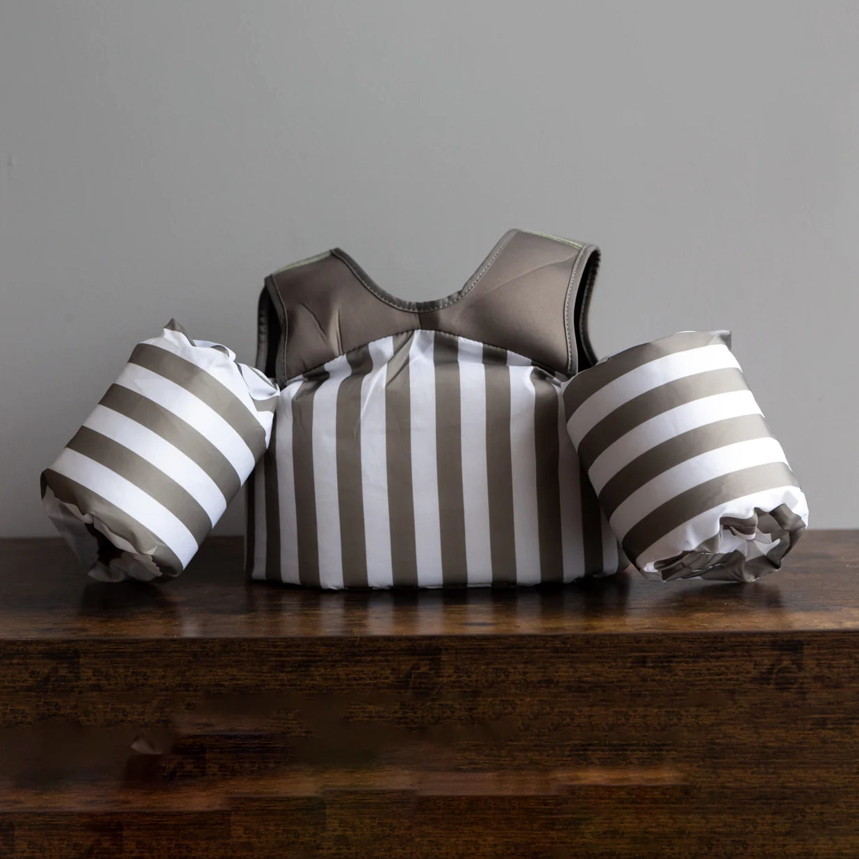 Current Tyed Clothing Swim Floaties - Brown Stripes