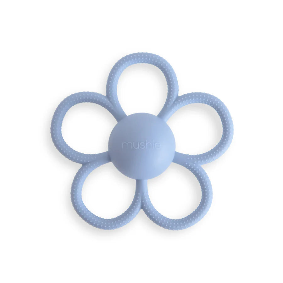 Mushie Daisy Rattle Teether