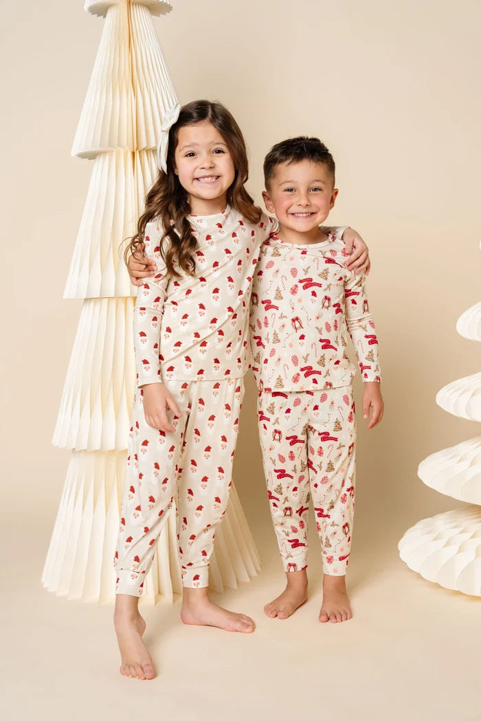 Lou Lou and Company Kids Loungewear Set - Mistletoe