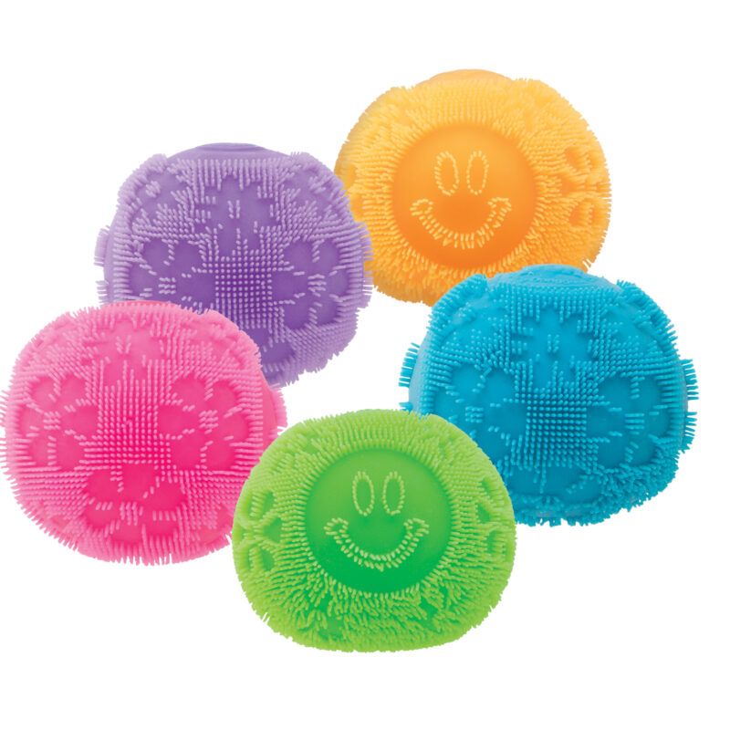 Schylling Needoh Fuzz Ball Flower Power Assortment