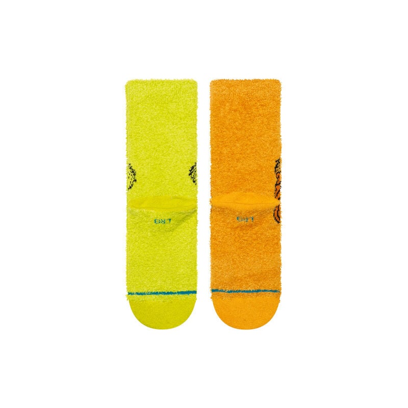 Stance Kids' Fuzzy Crew Socks - Grinch and Max