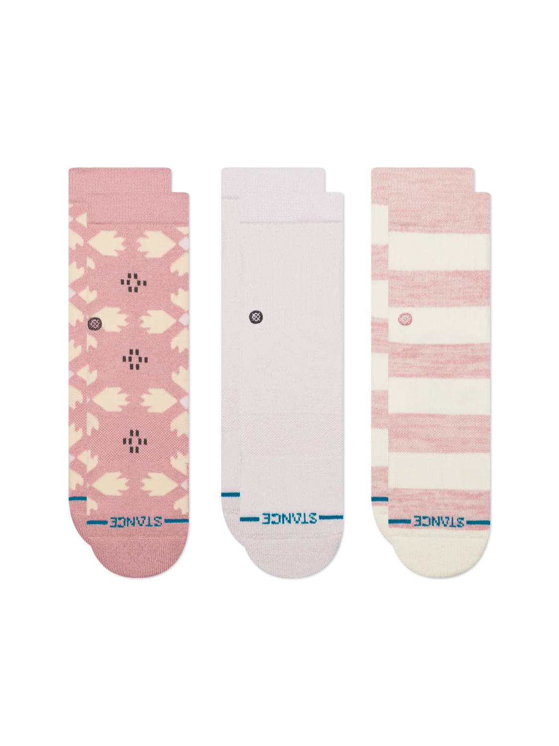 Stance Kids' Crew Socks - Quinn 3 Pack
