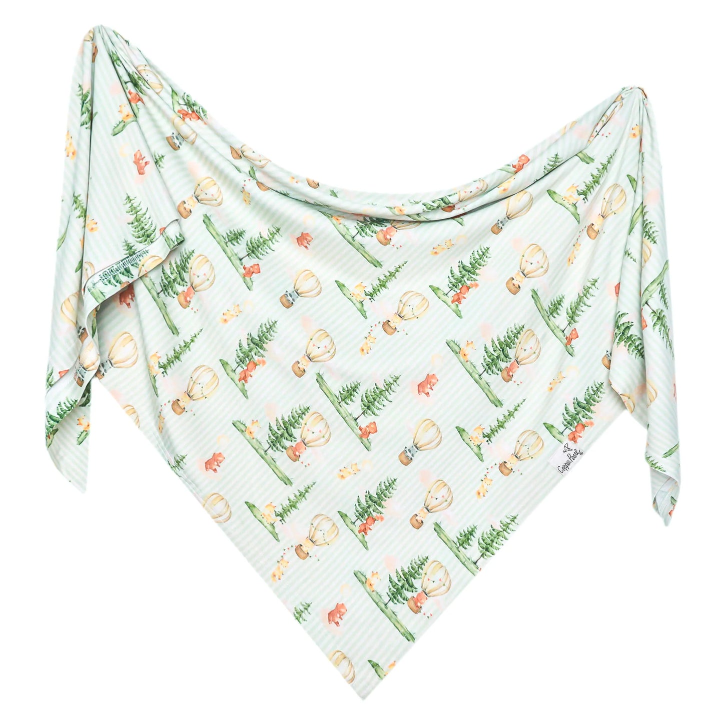 Copper Pearl Bamboo Swaddle Blanket