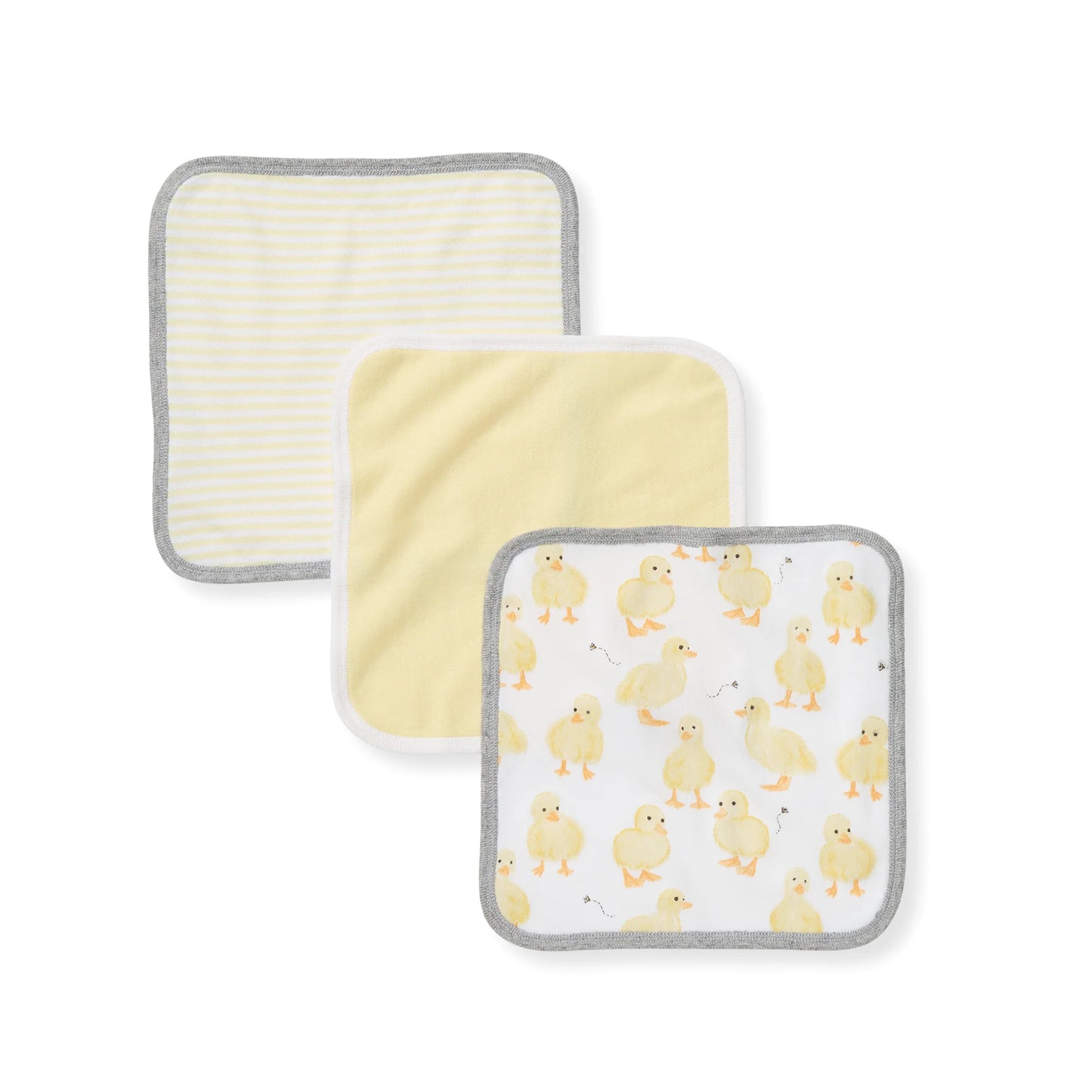 Burts Bees 3-Pack Washcloth Set