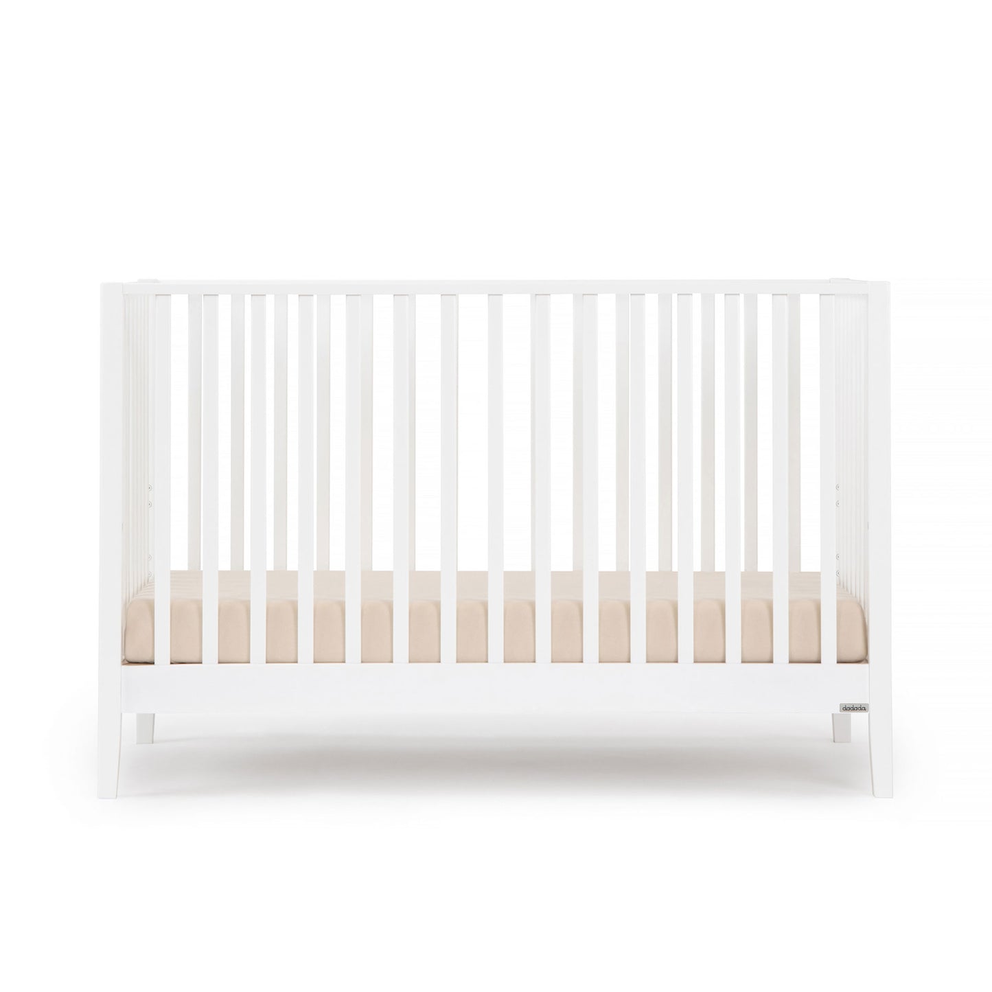 Dadada Lala 3-in-1 Convertible Crib - White