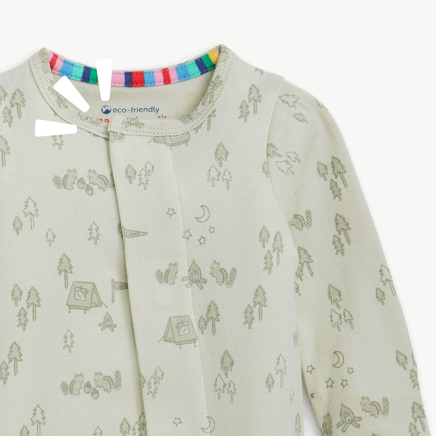 Magnetic Me Organic Cotton Magnetic Footie - Base Camp Buddies