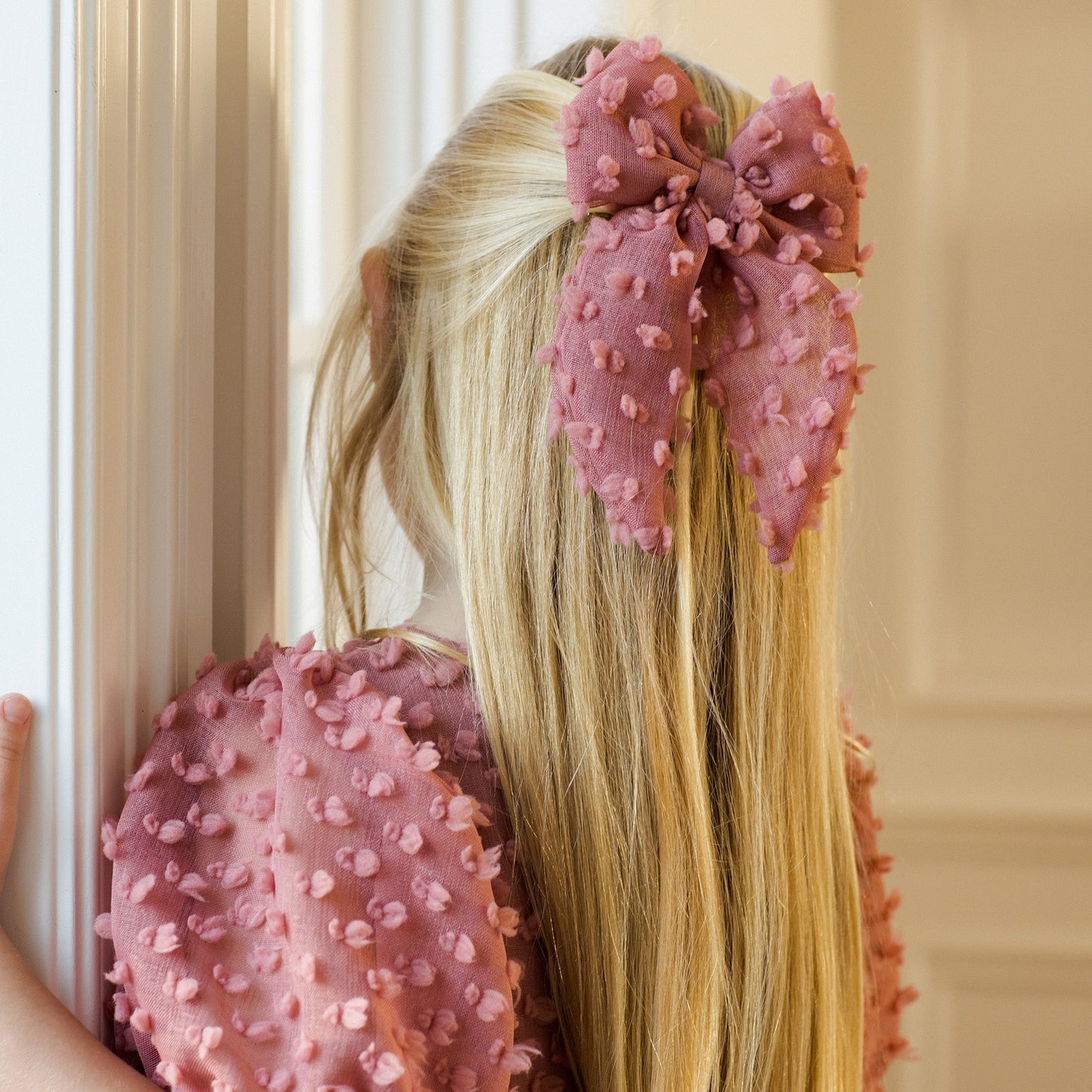 Noralee Everly Bow - Raspberry