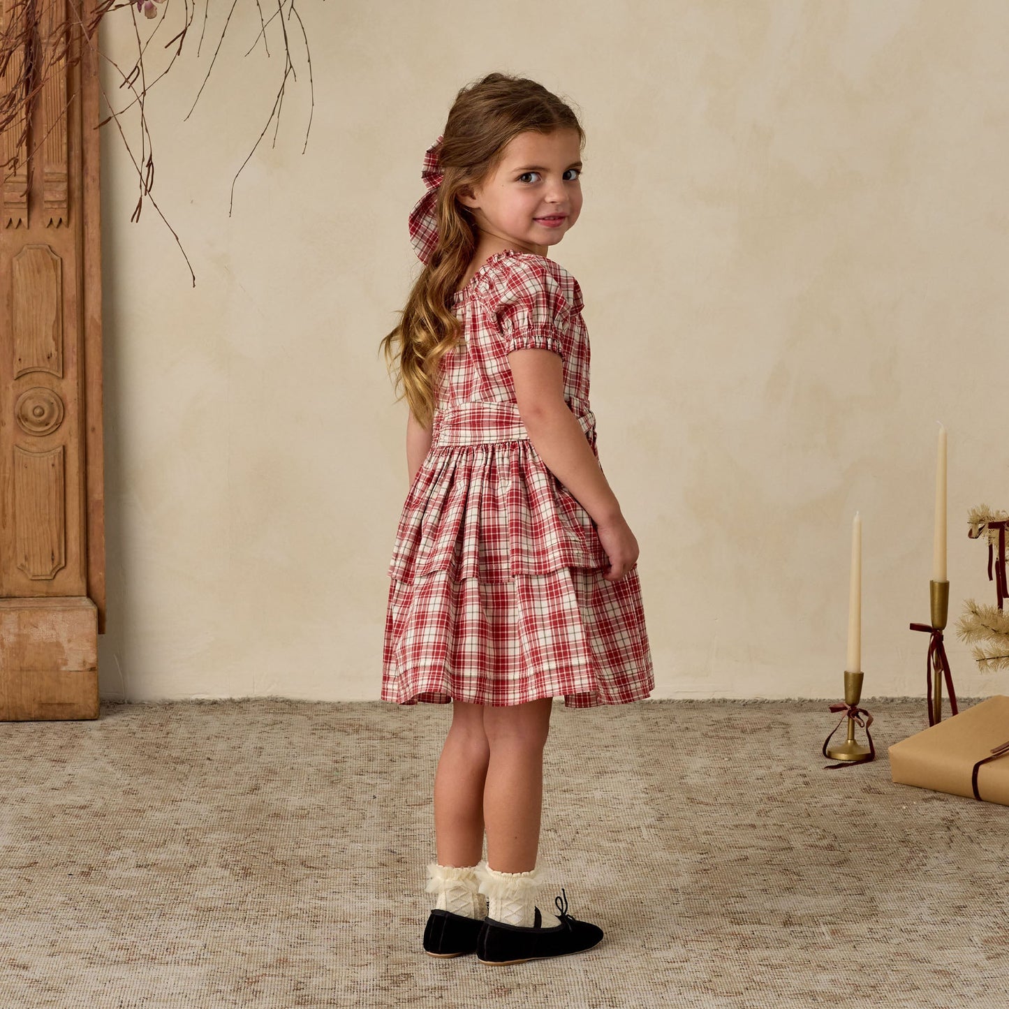 Noralee Annette Dress - Holiday Tartan