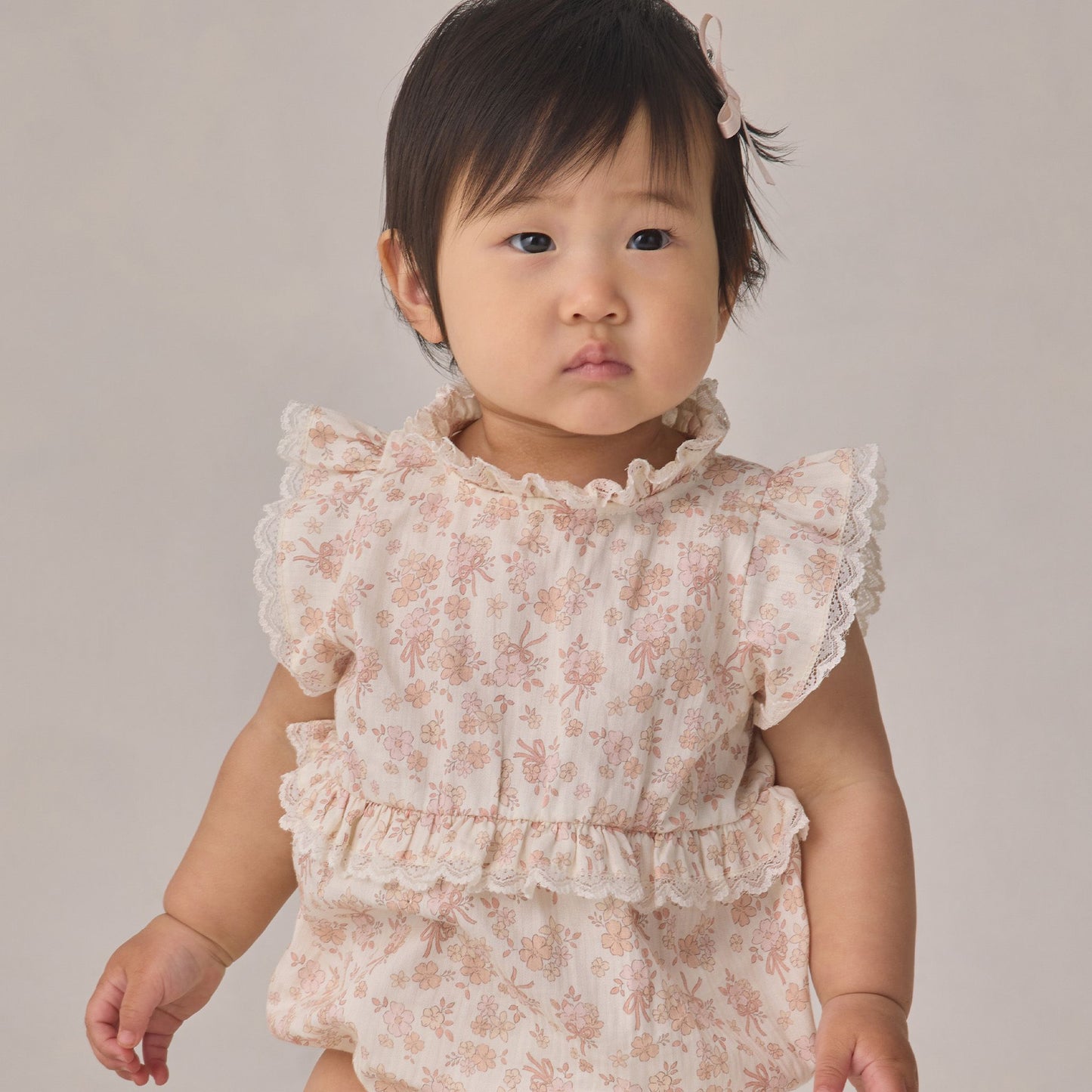 Noralee Alice Romper - Ivory
