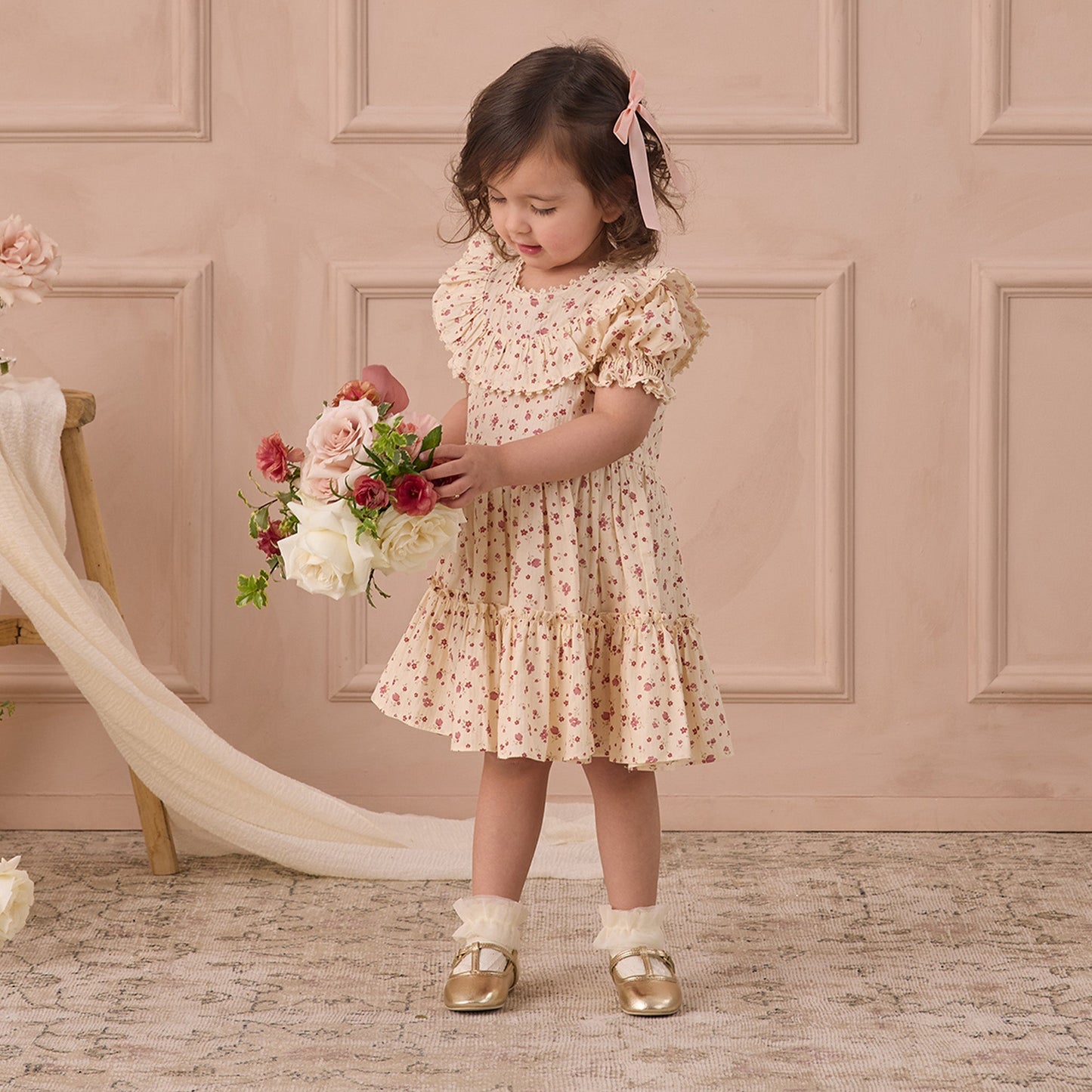 Noralee Eva Dress - Red Floral