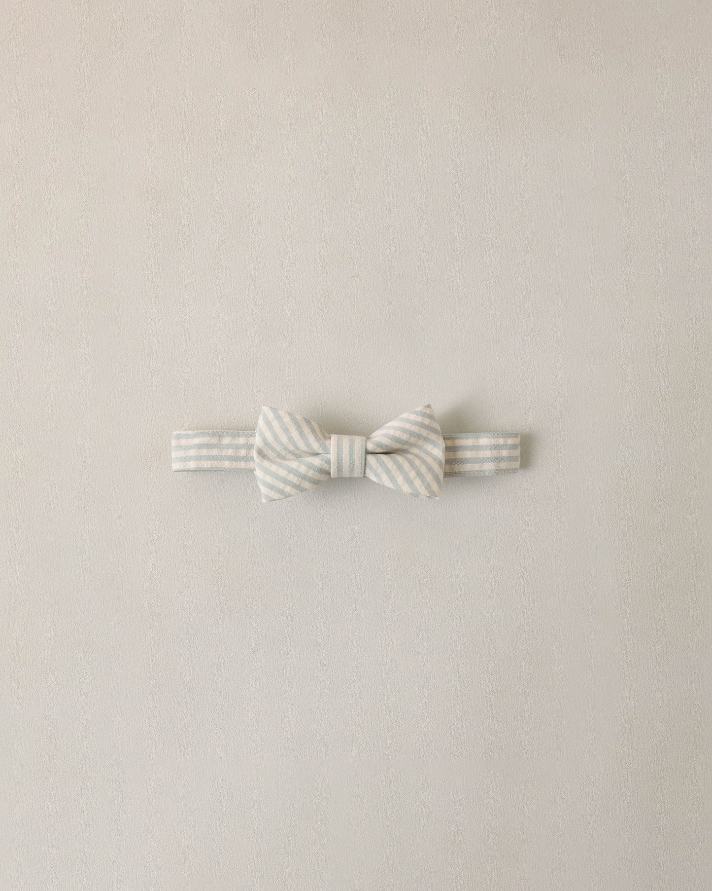 Noralee Bow Tie - Sky Stripe Seersucker