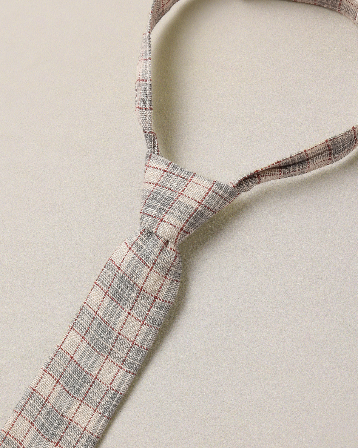 Noralee Skinny Tie - Fall Plaid